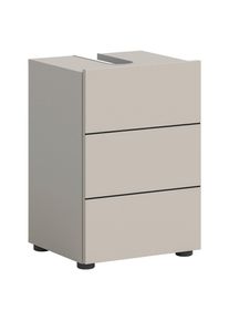 Mid.you Waschbeckenunterschrank , Kaschmir , Holzwerkstoff , 1 F&auml;cher , 38x56x34 cm , FSC MIX , stehend, freistehend , Badezimmer, Badezimmerschr&auml;nke, Waschbeckenunterschr&auml;nke