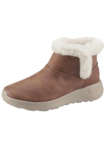 Skechers Winterstiefelette &raquo;ON-THE-GO JOY ENDEAVOR&laquo;, mit 3M Scotchgard-Impr&auml;gnierung braun 40 hellbraun Modische Stiefelette zum Schlupfen