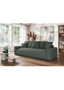 Home Affaire, Home Affaire Big-Sofa &raquo;LAKESIDE klein 3-Sitzer Schlafsofa mit Bettkasten, Breite 238 cm&laquo; Liegefl&auml;che 149x195 cm, hoher Sitzkomfort, 