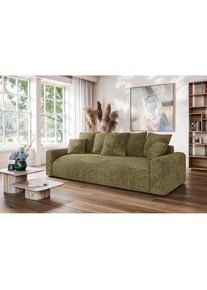 Home Affaire, Home Affaire Big-Sofa &raquo;LAKESIDE klein 3-Sitzer Schlafsofa mit Bettkasten, Breite 238 cm&laquo; Liegefl&auml;che 149x195 cm, hoher Sitzkomfort, 