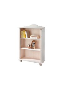 Home Affaire, Home Affaire Regal &raquo;Mette&laquo; aus massivem Kiefernholz, in unterschiedlichen Gr&ouml;ssen und Farben, wei&szlig;, Massivholz, B/H/T: 77 cm x 116 cm x 