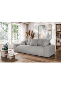 Home Affaire, Home Affaire Big-Sofa &raquo;LAKESIDE klein 3-Sitzer Schlafsofa mit Bettkasten, Breite 238 cm&laquo; Liegefl&auml;che 149x195 cm, hoher Sitzkomfort, 
