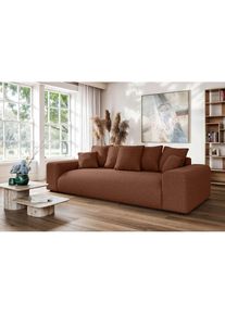 Home Affaire, Home Affaire Big-Sofa &raquo;LAKESIDE 3-Sitzer Schlafsofa mit Bettkasten, Breite 256,5 cm&laquo; Liegefl&auml;che 168,5x195 cm, hoher Sitzkomfort, Masse 