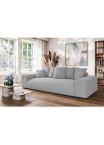 Home Affaire, Home Affaire Big-Sofa &raquo;LAKESIDE 3-Sitzer Schlafsofa mit Bettkasten, Breite 256,5 cm&laquo; Liegefl&auml;che 168,5x195 cm, hoher Sitzkomfort, Masse 