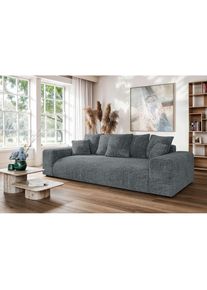 Home Affaire, Home Affaire Big-Sofa &raquo;LAKESIDE 3-Sitzer Schlafsofa mit Bettkasten, Breite 256,5 cm&laquo; Liegefl&auml;che 168,5x195 cm, hoher Sitzkomfort, Masse 