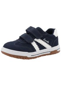 Lurchi, Unisex, Klettschuh &raquo;Berry&laquo; , Sneaker, Halbschuh, Freizeitschuh, Gr&ouml;ssenschablone zum Download, navy, wei&szlig;, 33, Halbschuh mit zwei 