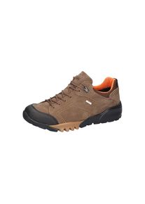 Waldl&auml;ufer Waldl&auml;ufer, Unisex, Trekkingschuh &raquo;H-Fritz&laquo; Freizeitschuh, Outdoorschuh, Sneaker mit TEX-Ausstattung, H-Weite, schlamm, orange, 7,5 (41), Outdoorschuh