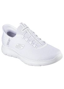 Skechers, Herren, Slip-On Sneaker &raquo;SUMMITS-HIGH RANGE&laquo; , Freizeitschuh mit Slip Ins-Fersenpart f&uuml;r einen leichten Einstieg, wei&szlig;, 43, Mit Slip Ins-