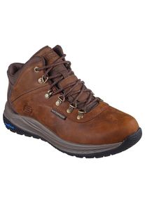 Skechers, Unisex, Trekkingschuh &raquo;MEROE-PIKEMAN&laquo; Trekking-Boots, Sneaker mit Fersenkissen, braun, 42, Bequemer Sneaker mit Waterproof Funktion