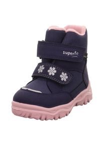 Superfit, Herren, Winterboots &raquo;HUSKY1 WMS: mittel&laquo; Snowboots mit wasserdichtem GORE TEX, Gr&ouml;ssenschablone zum Download, blau, rosa, 25, Winterboots 