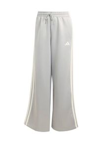 adidas Sportswear, Femmes Pantalon de sport 'Stadium', gris / blanc