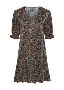 Pieces, Femmes Robe 'JOHANNE', cr&egrave;me / pueblo / umbra / noir