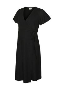 MAMALICIOUS Umstand Kleid 'MLSelima Tess' Damen Gr&ouml;&szlig;e 42 schwarz Winterkleid
