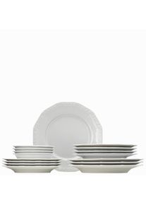 Rosenthal Kombiservice , Weiss , Keramik , 16-teilig , 220 ml , 40x30x40 cm , DIN EN ISO 14001, DIN EN ISO 9001 , Geschirr, Geschirr-Sets, Kombiservice