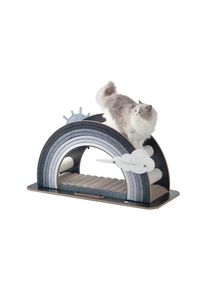 Ackerman Kratzbaum &raquo;CanadianCat Rainbow&laquo; 55 cm hoch, grau, B/H/T: 45 cm x 55 cm x 105 cm