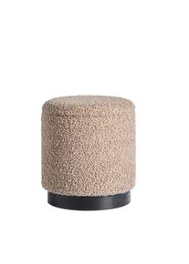 Mid.you Hocker , Hellbraun , Textil, Holzwerkstoff , 38x42x38 cm , Wohnzimmer, Sessel, Hocker, Sitzhocker