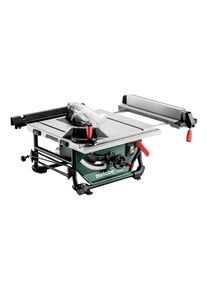 Metabo, Metabo Tischkreiss&auml;ge &raquo;TS 254 M&laquo;, gr&uuml;n, rot, silber, Wiederanlaufschutz: verhindert unbeabsichtigtes Anlaufen nach Stromunterbrechung