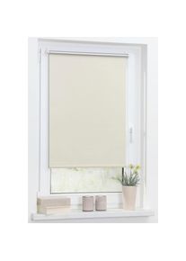 LICHTBLICK Original, LICHTBLICK ORIGINAL Seitenzugrollo &raquo;Klemmfix Hitzeschutz&laquo; verdunkelnd Perlreflex-beschichtet energiesparend ohne Bohren 