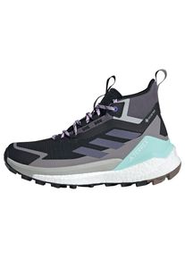 adidas terrex Boots 'Free Hiker 2.0' Damen, t&uuml;rkis / greige / dunkellila / schwarz, Gr&ouml;&szlig;e 8