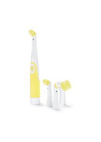 Tchibo - Brosse de nettoyage &eacute;lectrique - blanc/jaune
