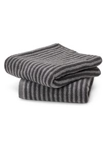 Tchibo - 2 linges de toilette de haute qualit&eacute; - gris