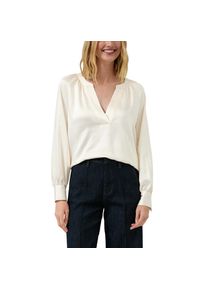 s.Oliver, Unisex, s.Oliver Satinbluse, creme, 34, Unisex-Bluse von s.Oliver Red Label