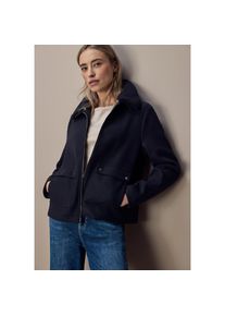 Street One, Unisex, Street One Kurzjacke ohne Kapuze Abnehmbarer Kragenbesatz, obsidian blau, 40, Kurzjacke von Street One
