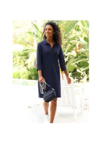 Heine, Unisex, Heine Shirtkleid &raquo;Polokleid&laquo;, marine, 48, Normalgr&ouml;ssen, gewebte Qualit&auml;t
