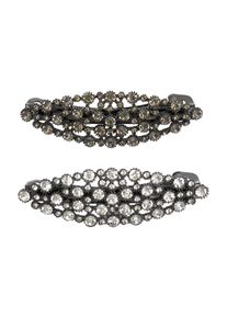 Pull&Bear Pull&bear Haarclip Damen Gr&ouml;&szlig;e One Size gold / silber / transparent