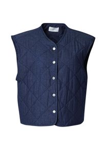 Msch Copenhagen Weste 'Meika Lysandra' Damen Gr&ouml;&szlig;e M blue denim