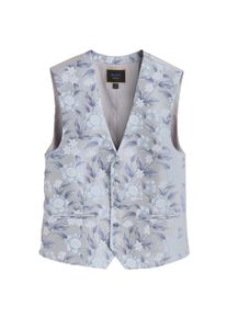 next Weste Herren Gr&ouml;&szlig;e 50/52 blau / hellblau / grau