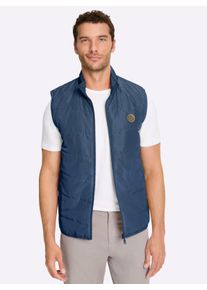 Marco Donati Witt Herren Steppweste mit elastischer Paspel am Saum, dunkelblau, Gr&ouml;&szlig;e 58, 100% Polyester. Wattierung: 100% Polyester