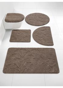 HEINE HOME Witt Badematte, taupe, Gr&ouml;&szlig;e 45x50 cm - rechteckig, 100% Polyester