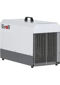 Generatore di aria calda elettrico serie E, E 12, portata d'aria 735 m&sup3;/h, 6/12 kW, CEE, lungh. x largh. x alt. 666 x 320 x 435 mm Kroll