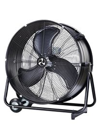 Ventilatore a tamburo con rotelle IP54, modello da pavimento, &Oslash; gabbia 600 mm