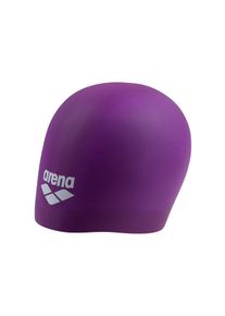 arena Badekappe 'LONG HAIR' Damen, grau / dunkellila, Gr&ouml;&szlig;e One Size