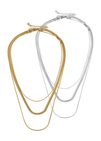 ABOUT YOU Kette Damen, gold / silber, Gr&ouml;&szlig;e One Size