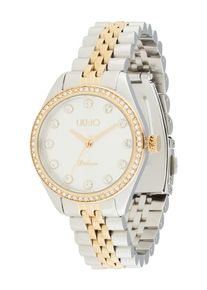 Liu Jo, Femmes Montre &agrave; affichage analogique 'Deluxe', or / argent / transparent / blanc cass&eacute;