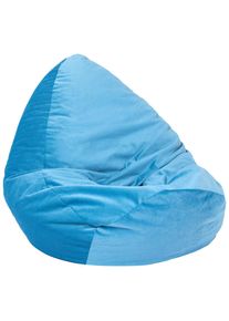 Boxxx Sitzsack , Blau, T&uuml;rkis , Textil , 270 l , F&uuml;llung: Styroporkugeln , 70x80 cm , Wohnzimmer, Sessel, Sitzs&auml;cke