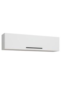 Mid.you Wandregal , Weiss , Holzwerkstoff , 115x30x30 cm , h&auml;ngend , Wohnzimmer, Regale, Wandregale