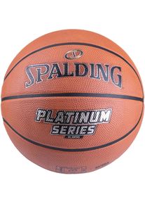 Spalding Platinum Series Rubber Basketball - Gr&ouml;&szlig;e 7 - orange