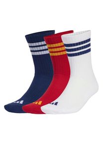 adidas Performance, Femmes Chaussettes de sport, bleu fonc&eacute; / orange / rouge / blanc