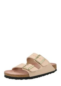 Birkenstock Pantolette 'Arizona' Damen, beige, Gr&ouml;&szlig;e 42