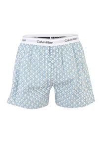 Calvin Klein Underwear, Hommes Boxers, bleu clair / noir / blanc