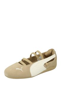 Puma Ballerina 'Speedcat' Damen, hellbraun / wei&szlig;, Gr&ouml;&szlig;e 6