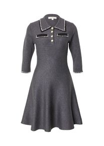 Derhy, Femmes Robes en maille, noir / noir chin&eacute; / blanc perle