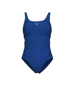 arena, Femmes Maillot de bain modelant 'SHAPEWEAR Jewel Low C-Cup R', bleu