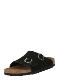 Birkenstock Pantolette 'Z&uuml;rich VL' Herren, schwarz / silber, Gr&ouml;&szlig;e 36