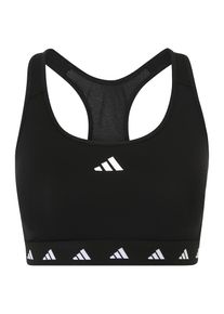 adidas Performance, Femmes Soutien-gorge de sport 'Powerreact Training Medium-support Techfit', noir / blanc