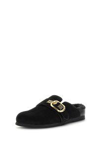 Guess Pantolette 'GALAVANTA2' Damen, gold / schwarz, Gr&ouml;&szlig;e 41
